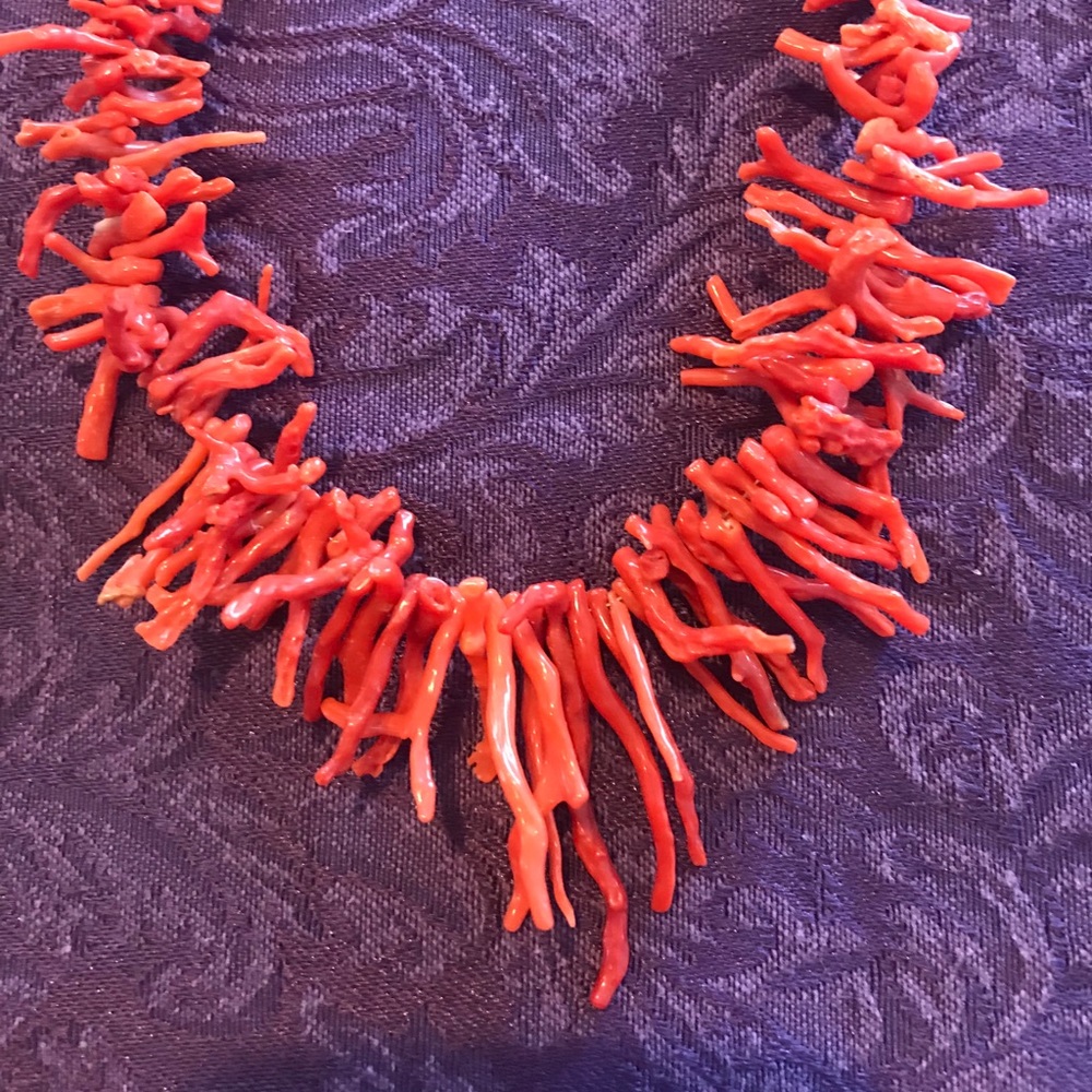 Vintage Coral Necklace